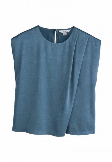 Атласная блузка