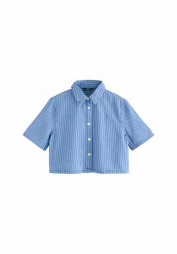 Джинсовая блузка