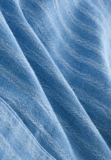 Джинсовая блузка