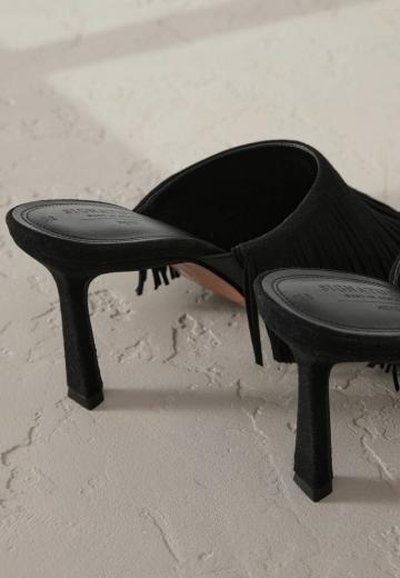 Босоножки на каблуке