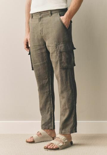 Льняные брюки