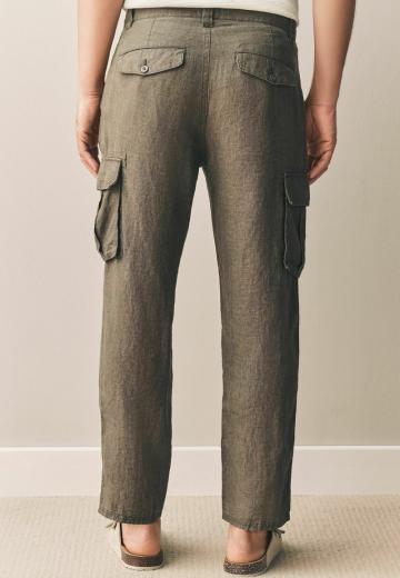 Льняные брюки