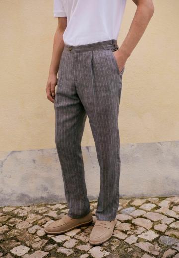 Льняные брюки