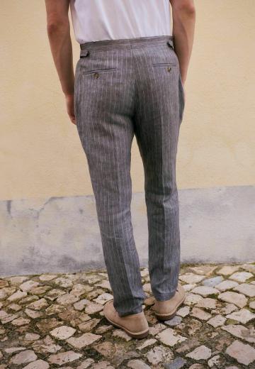 Льняные брюки