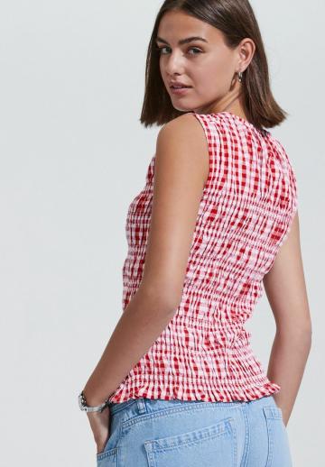 Блузка без рукавов