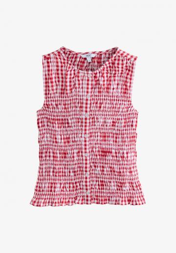 Блузка без рукавов