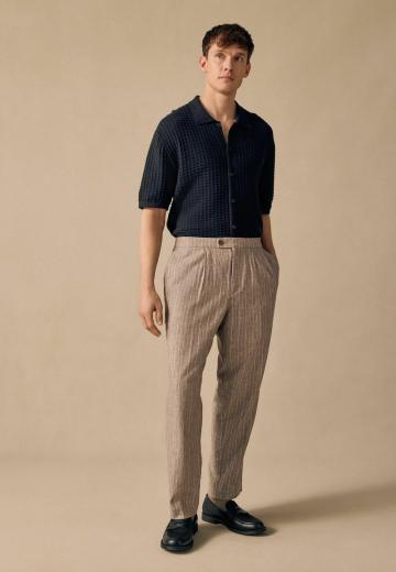 Льняные брюки