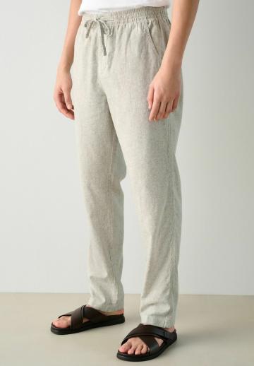 Льняные брюки