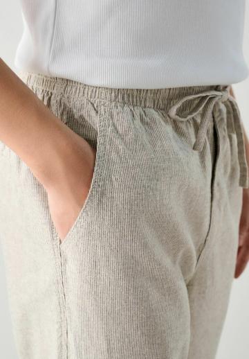 Льняные брюки