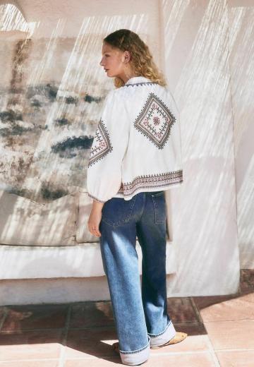 Прямые джинсы