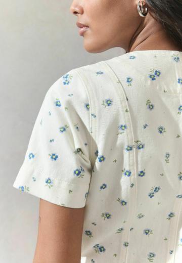 Джинсовое платье