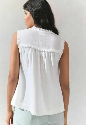 Блузка без рукавов