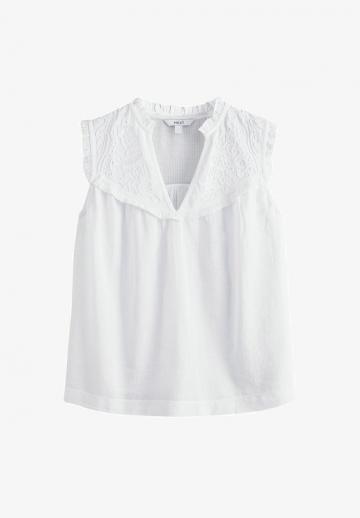 Блузка без рукавов