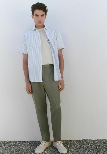 Льняные брюки