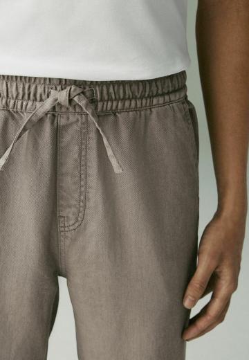 Льняные брюки