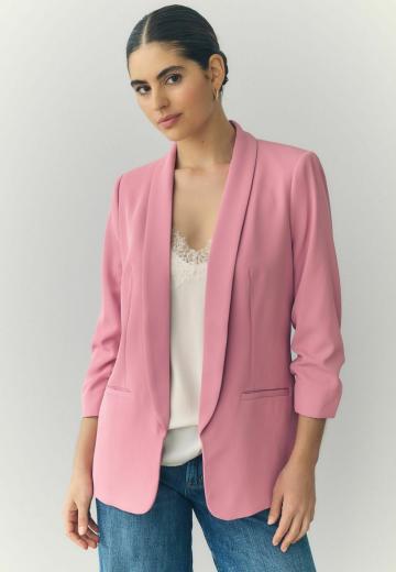 Длинный блейзер