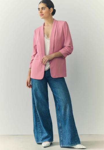 Длинный блейзер
