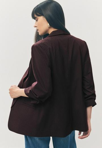 Длинный блейзер