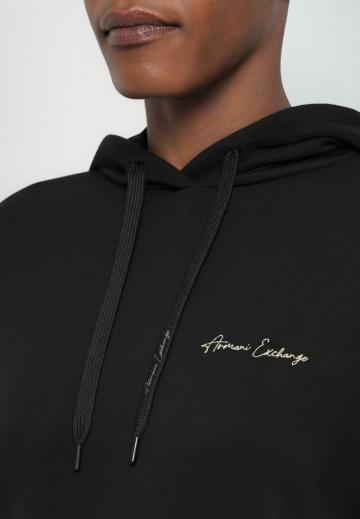 Пуловер с капюшоном