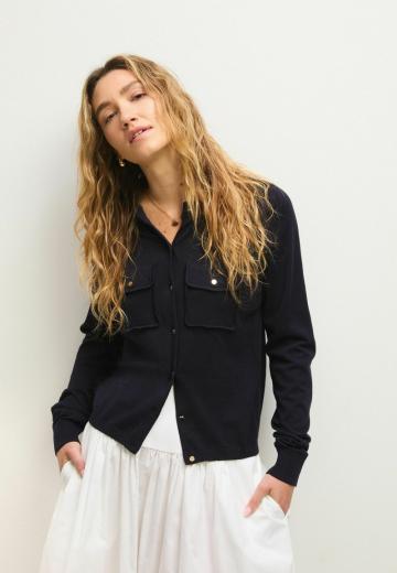 Вязаная кофта