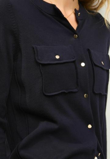 Вязаная кофта