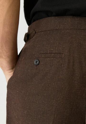 Льняные брюки