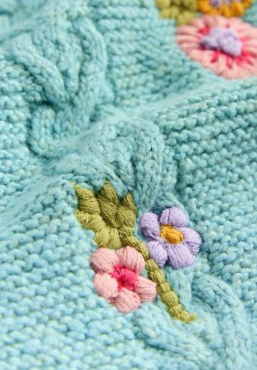 Вязаная кофта