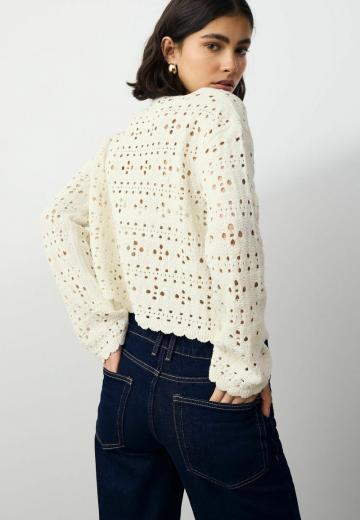 Вязаная кофта