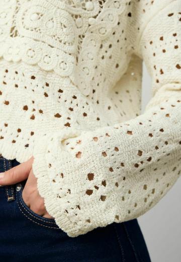 Вязаная кофта