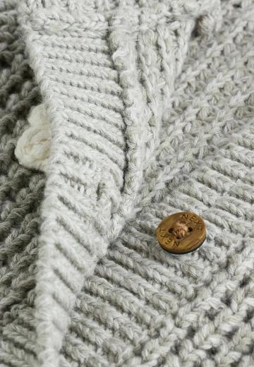 Вязаная кофта