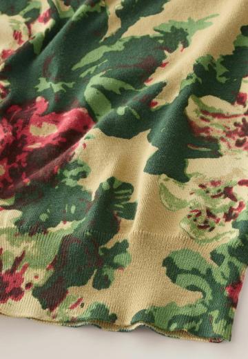 Пуловер в полоску