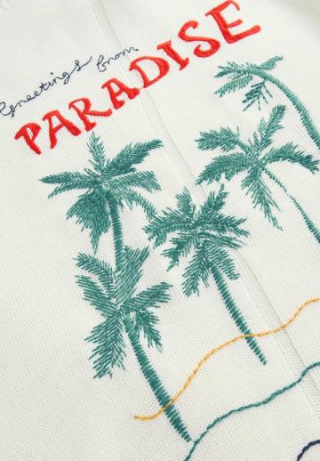 Пуловер с капюшоном