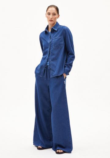 Джинсовая блузка