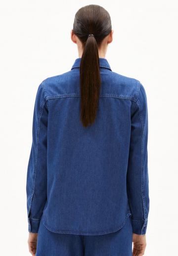 Джинсовая блузка