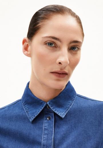 Джинсовая блузка