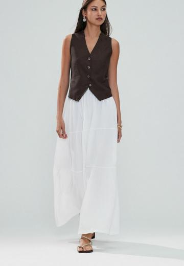 Юбка с воланами