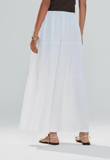 Юбка с воланами