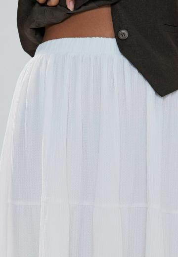 Юбка с воланами