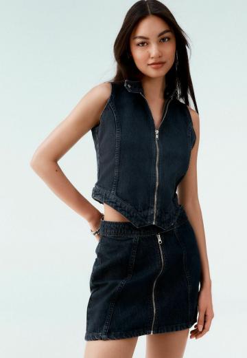 Джинсовая блузка