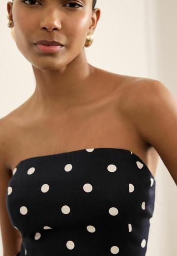 Топ без бретелек