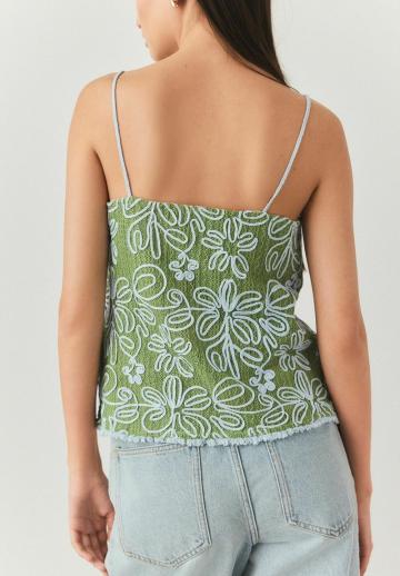 Топ на бретельках