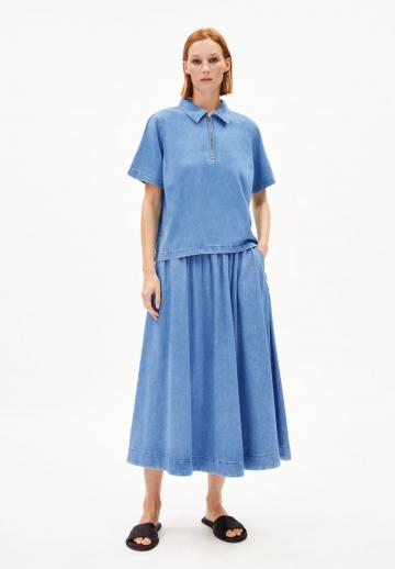 Джинсовая блузка