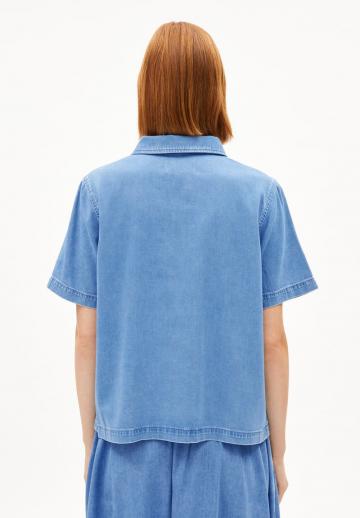 Джинсовая блузка