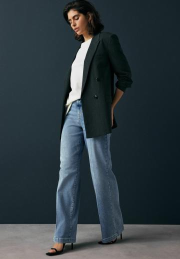 Клешеные джинсы