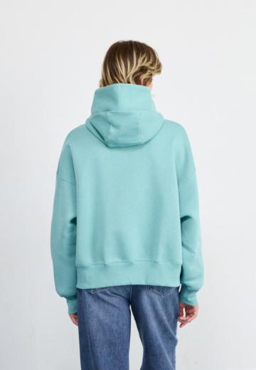 Пуловер с капюшоном