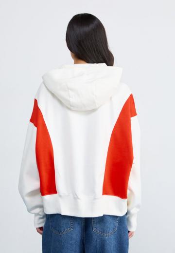 Пуловер с капюшоном