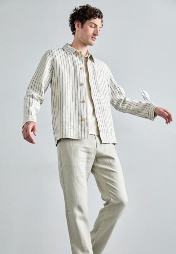 Льняные брюки