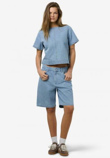 Джинсовая блузка