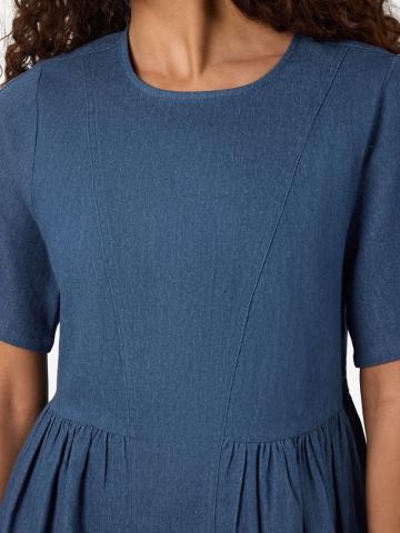 Джинсовое платье