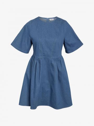 Джинсовое платье